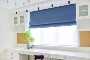 Affordable roman shades in Ontario.
